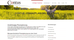 Desktop Screenshot of contus.ch